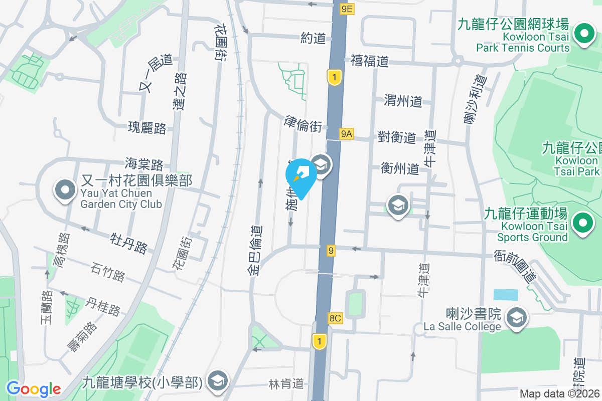 Stafford Gardens 地圖位置