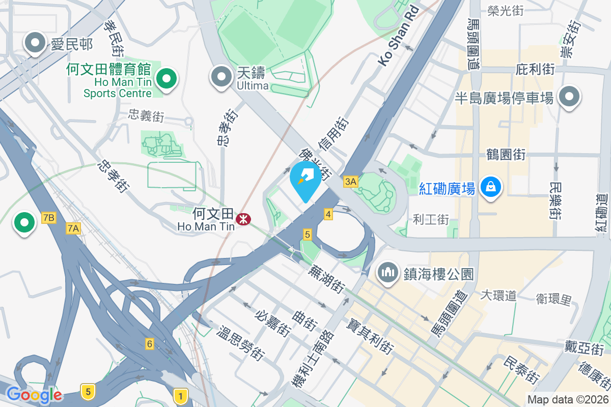 漆咸道北281號 地圖位置
