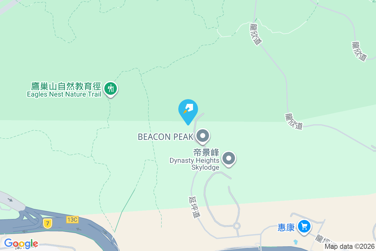 Beacon Peak 地圖位置