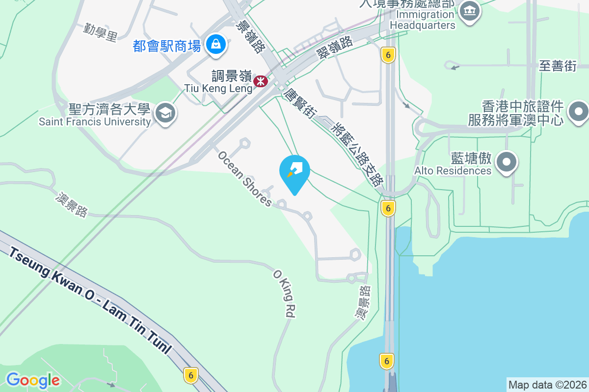 維景灣畔 地圖位置