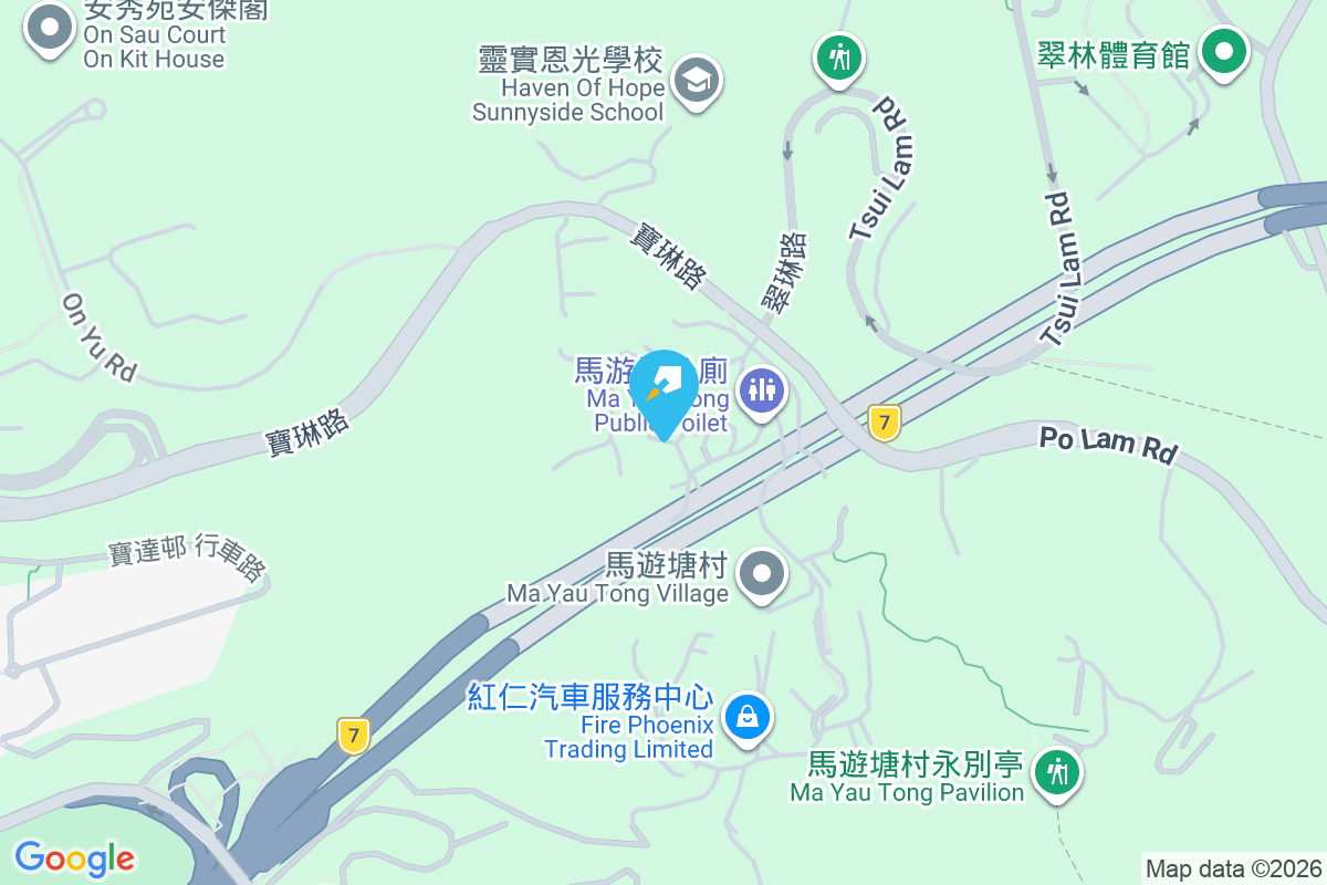 摘星台 地圖位置