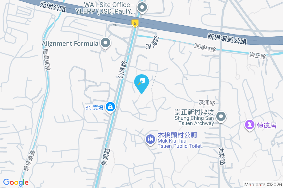 入建花園 地圖位置