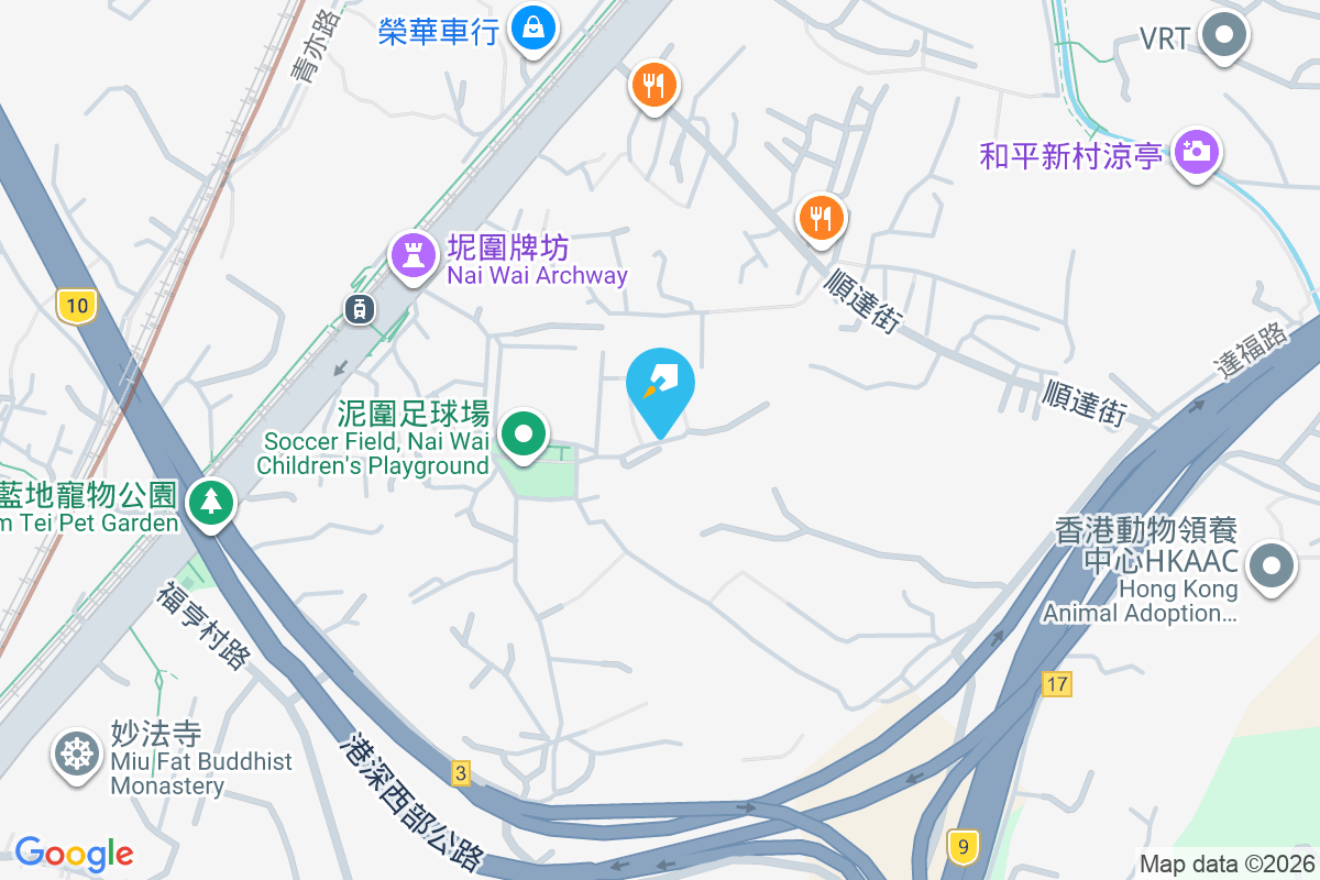 錦豐花園 地圖位置