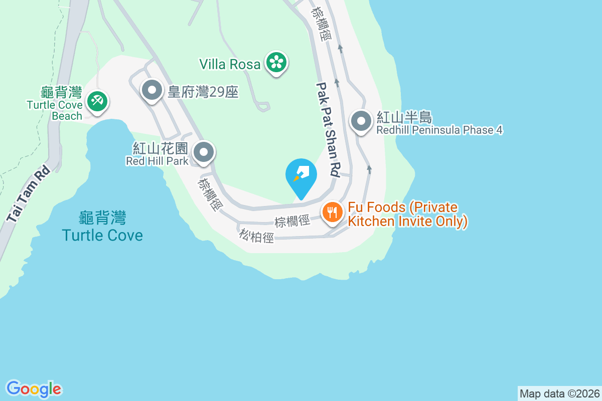 紅山半島 地圖位置